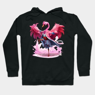 Kung Flamingo Hoodie